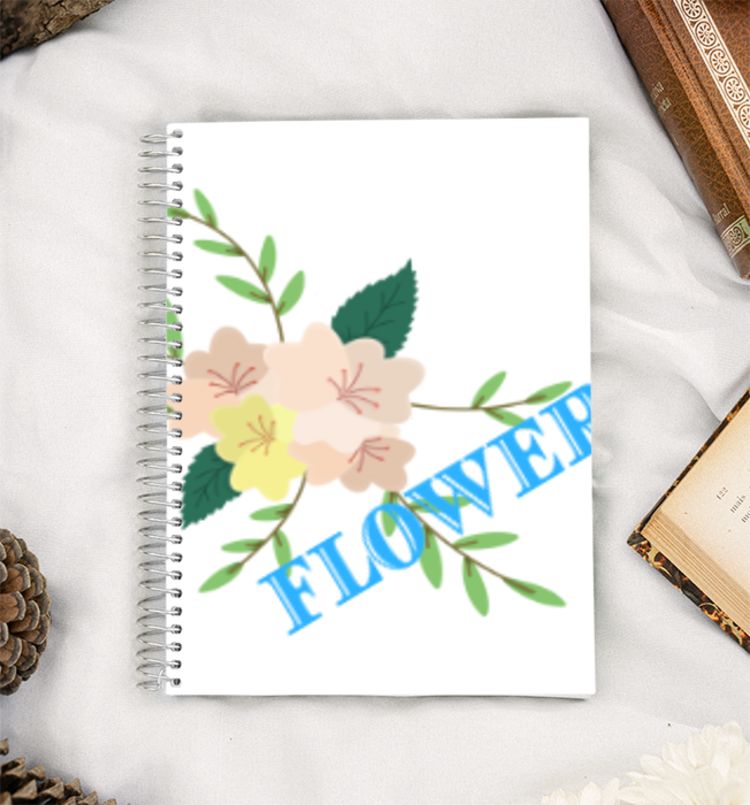 FLOWER  A5 Notebook