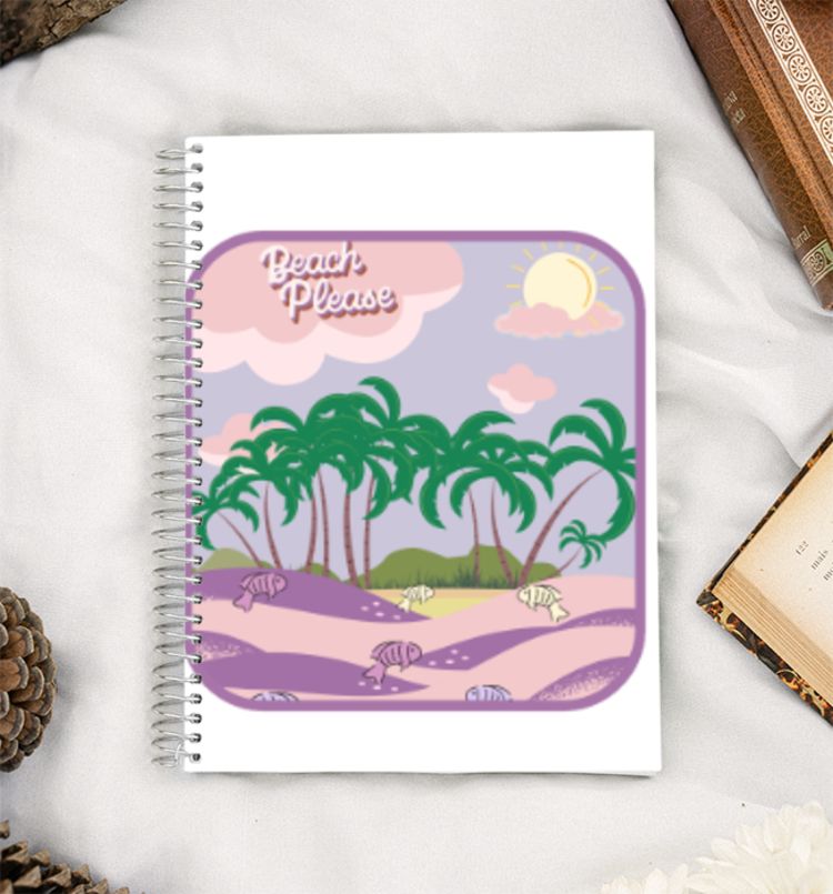 Beach  A5 Notebook