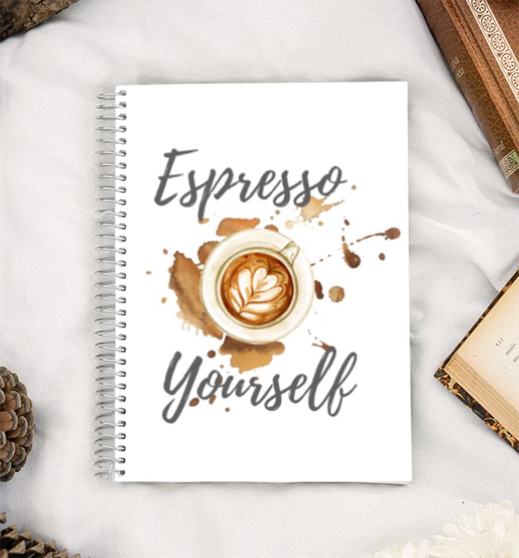 Espresso Yourself A5 Notebook