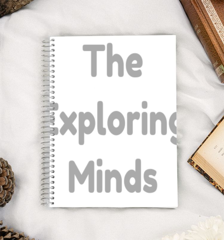 The Exploring Minds  A5 Notebook