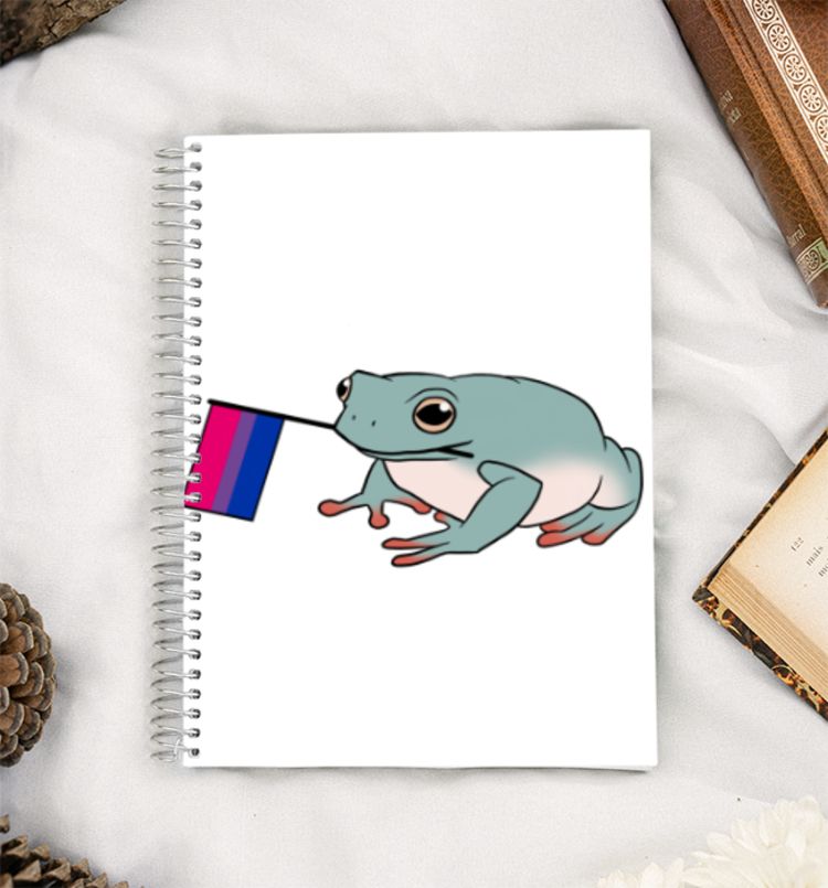 bi frog A5 Notebook