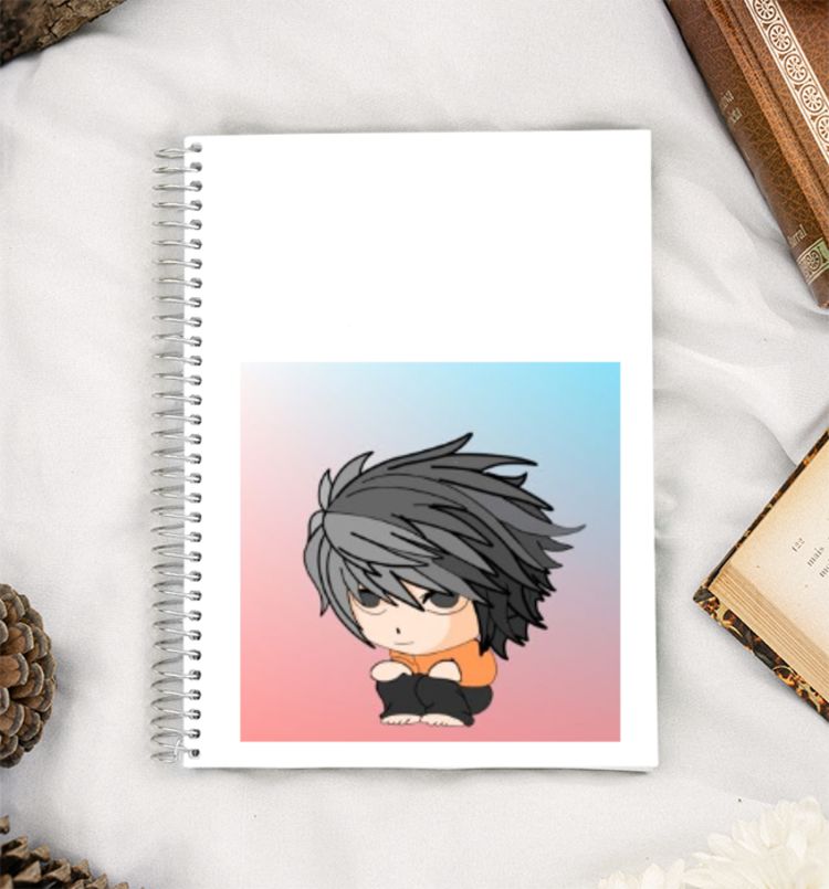 Cute girl A5 Notebook