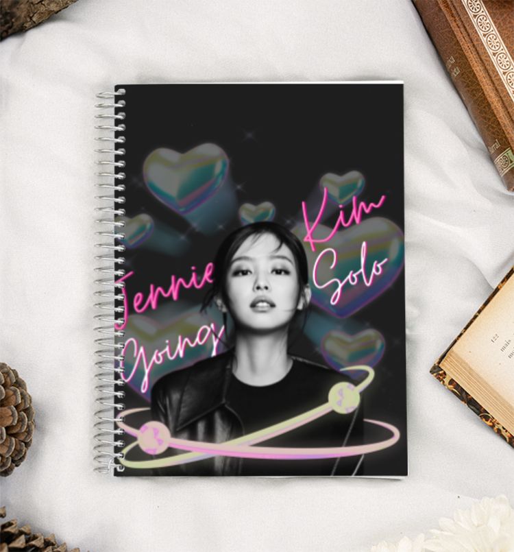 Kim Jennie BLACKPINK A5 Notebook