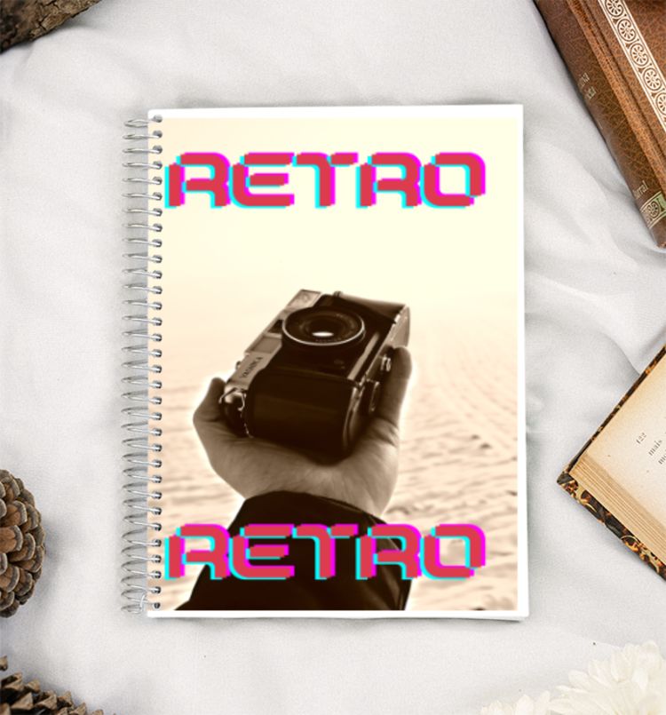 Retro 2 A5 Notebook