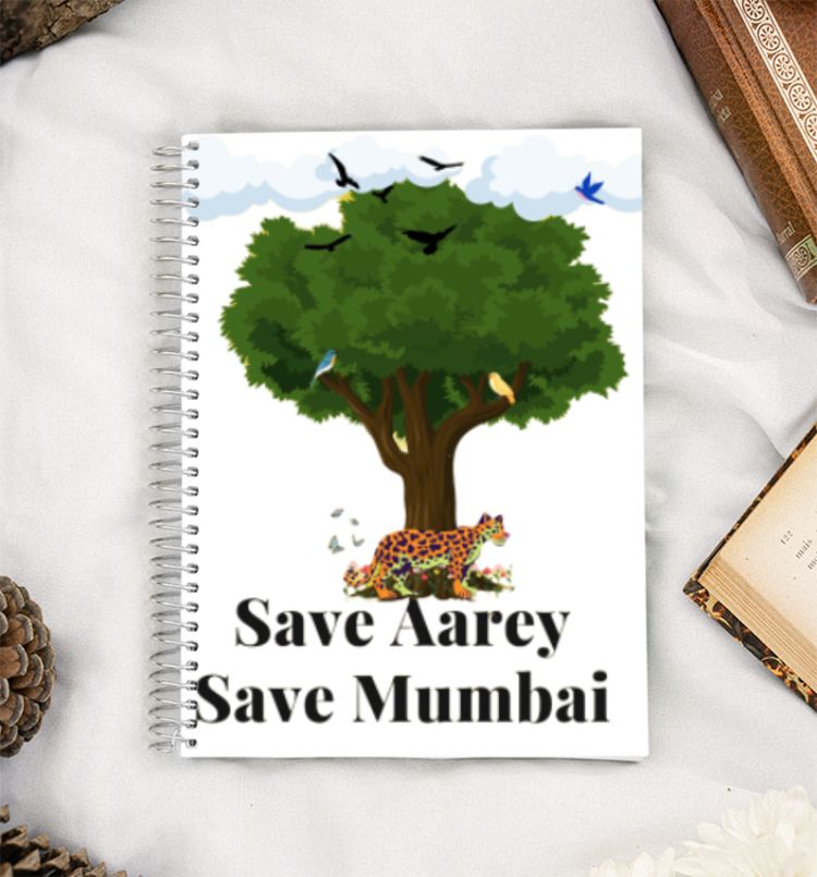 Save Aarey, Save Mumbai A5 Notebook