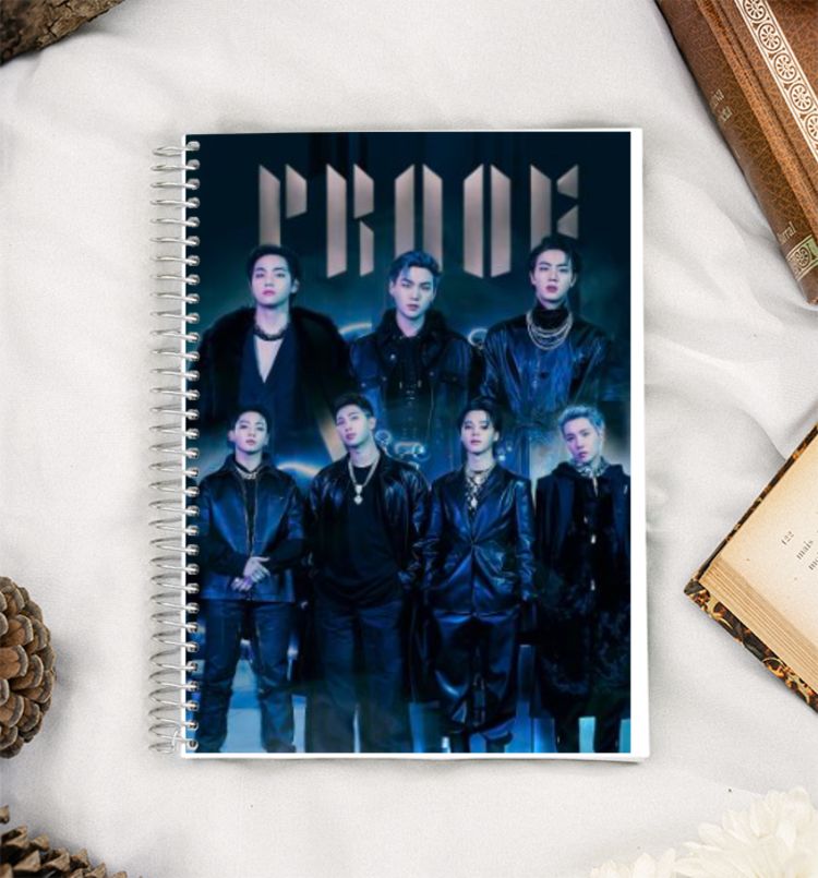 Bts proof  A5 Notebook