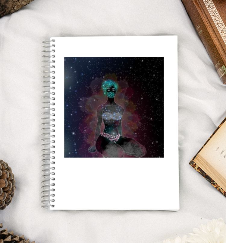 Science and spirituality A5 Notebook
