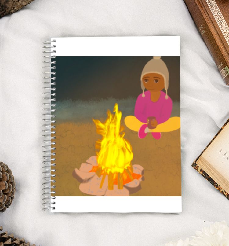 Camp Fire A5 Notebook