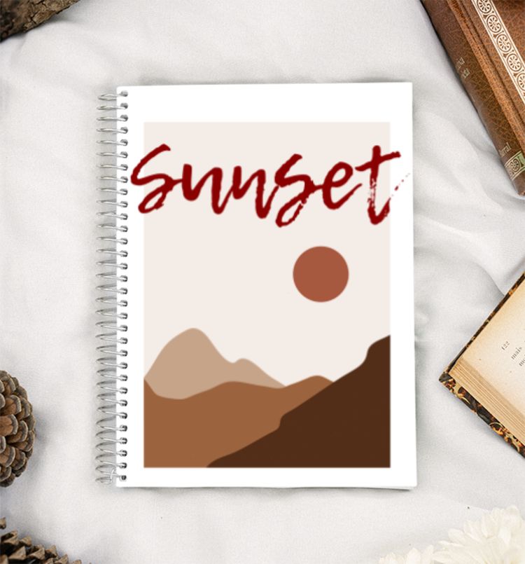 Sunset A5 Notebook