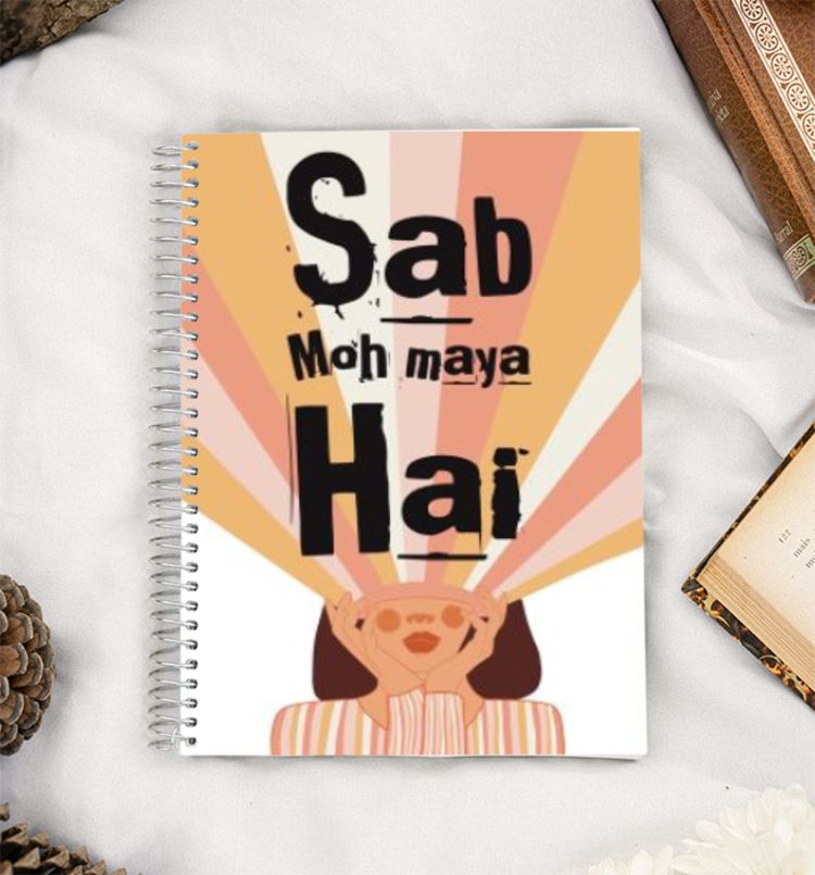 Sab moh maya hai A5 Notebook