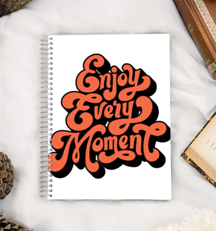 Enjoy every moment  A5 Notebook