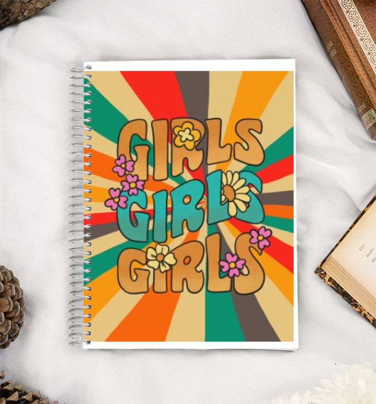 Girls power A5 Notebook