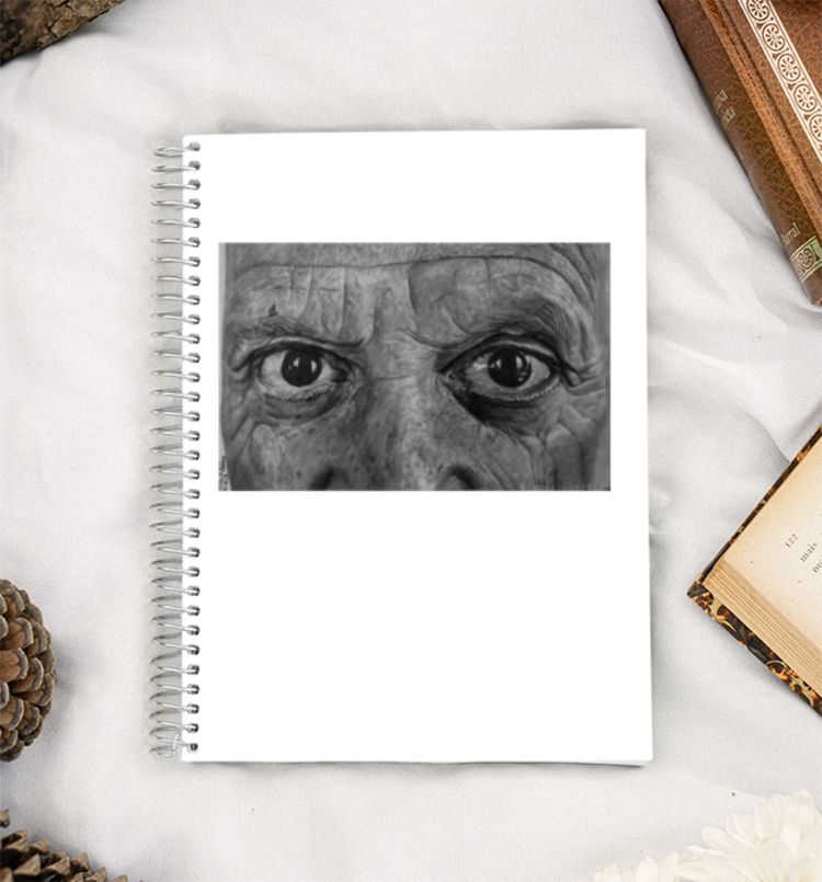 Picasso's Eyes A5 Notebook