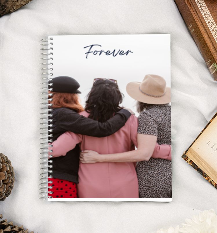 Friends Forever A5 Notebook