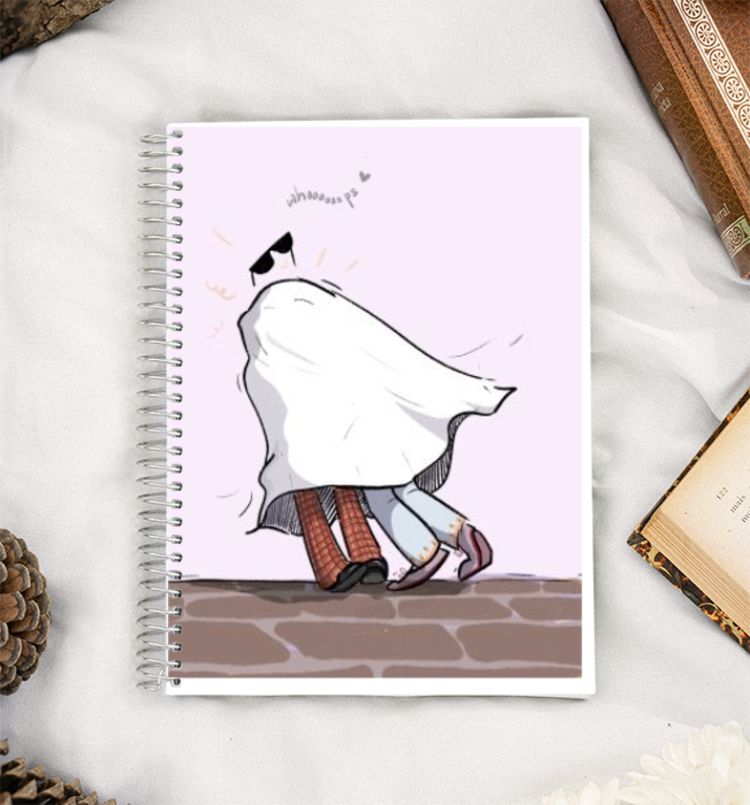 GHOST KISSES A5 Notebook