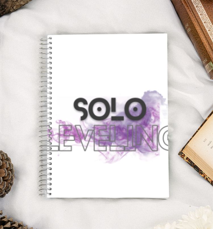 Solo Leveling Unisex Hoodie A5 Notebook