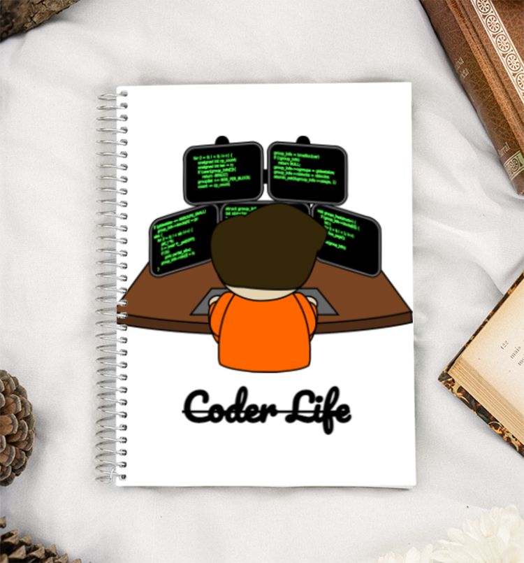 Coder Life  A5 Notebook