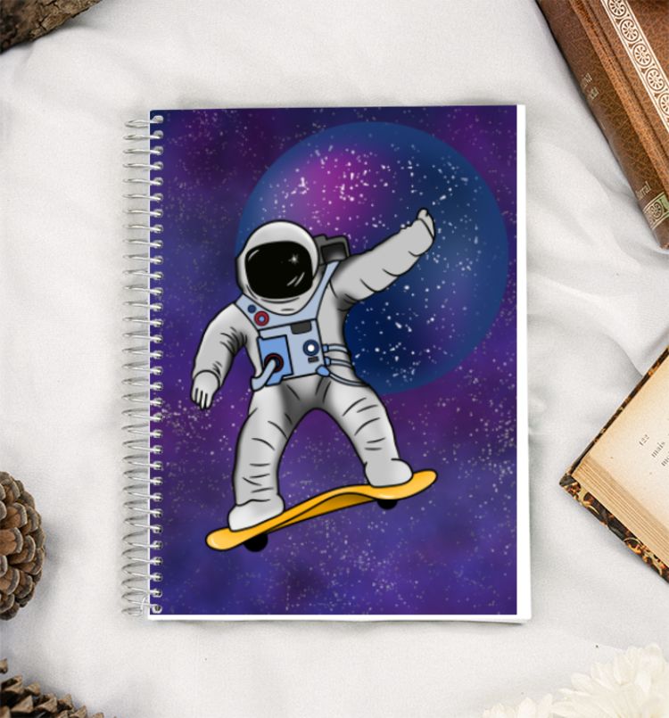 Out of this world A5 Notebook