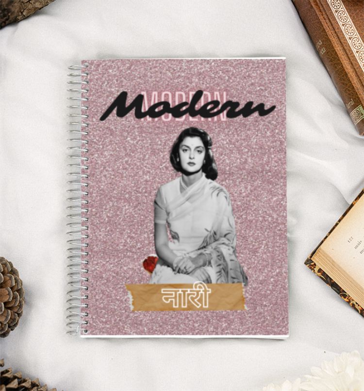 Modern Naari A5 Notebook