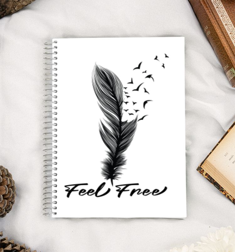 Feel Free A5 Notebook