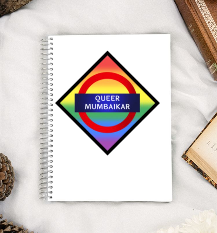 QUEER MUMBAIKAR A5 Notebook