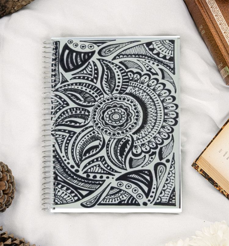 Mandala day A5 Notebook