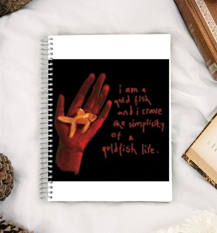 goldfish A5 Notebook