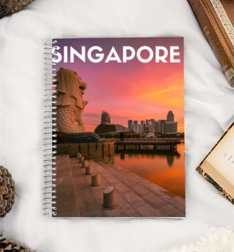 Singapore - Travel Series A5 Notebook