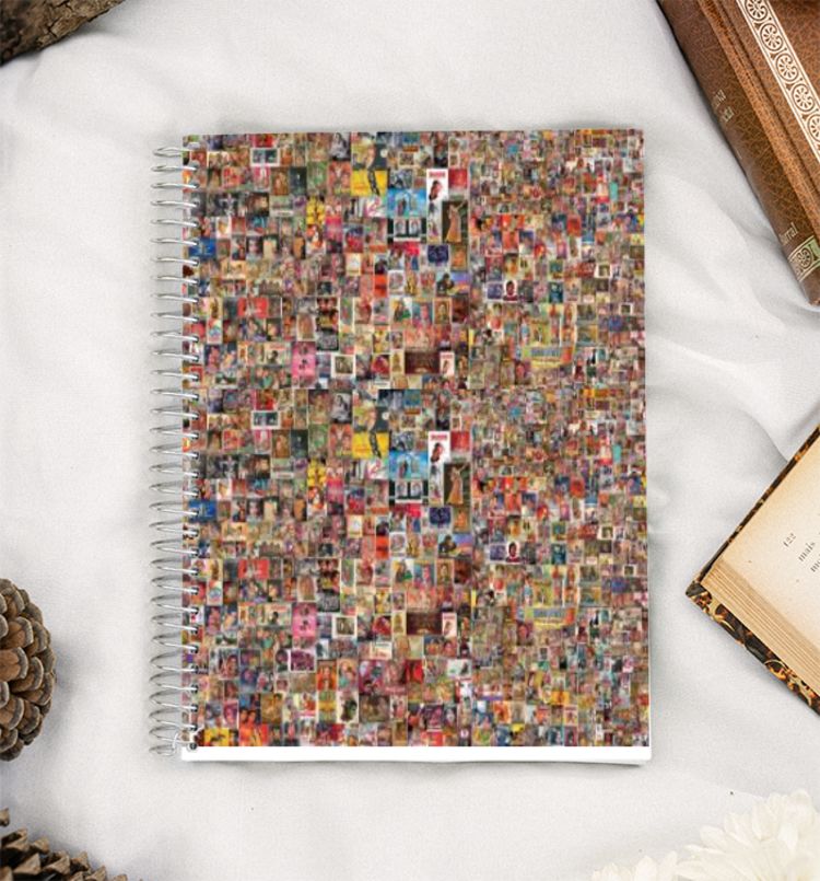 Grandeur of Hindi Cinema  A5 Notebook