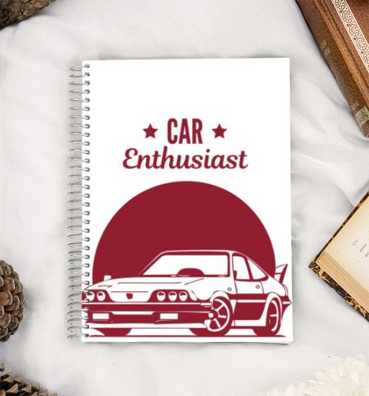 Car Enthusiast A5 Notebook