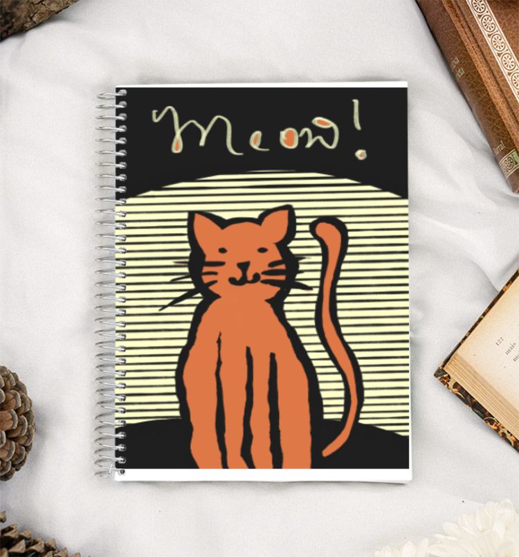 Meow! A5 Notebook