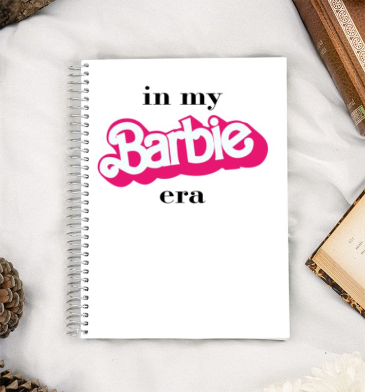 In my Barbie Era A5 Notebook