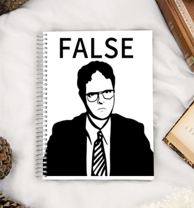 The office-Dwight schrute A5 Notebook
