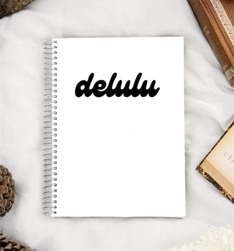 Delulu (Light) A5 Notebook