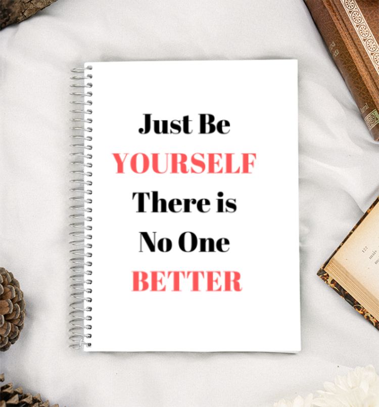 Taylor Swift Just be Yourself  A5 Notebook