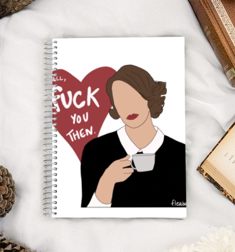 Fleabag - fuck you A5 Notebook