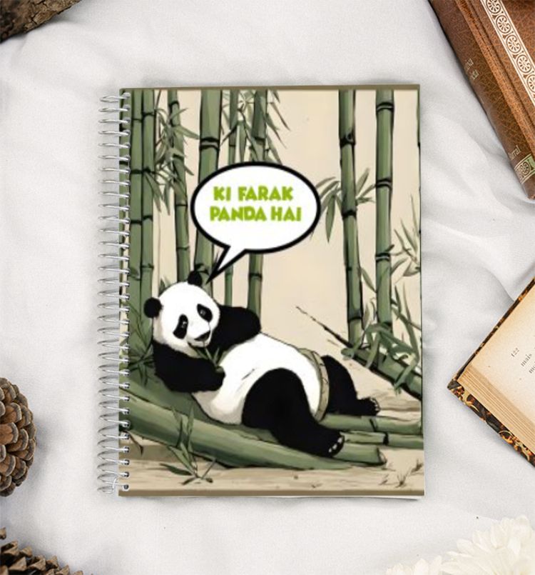 Panda time A5 Notebook