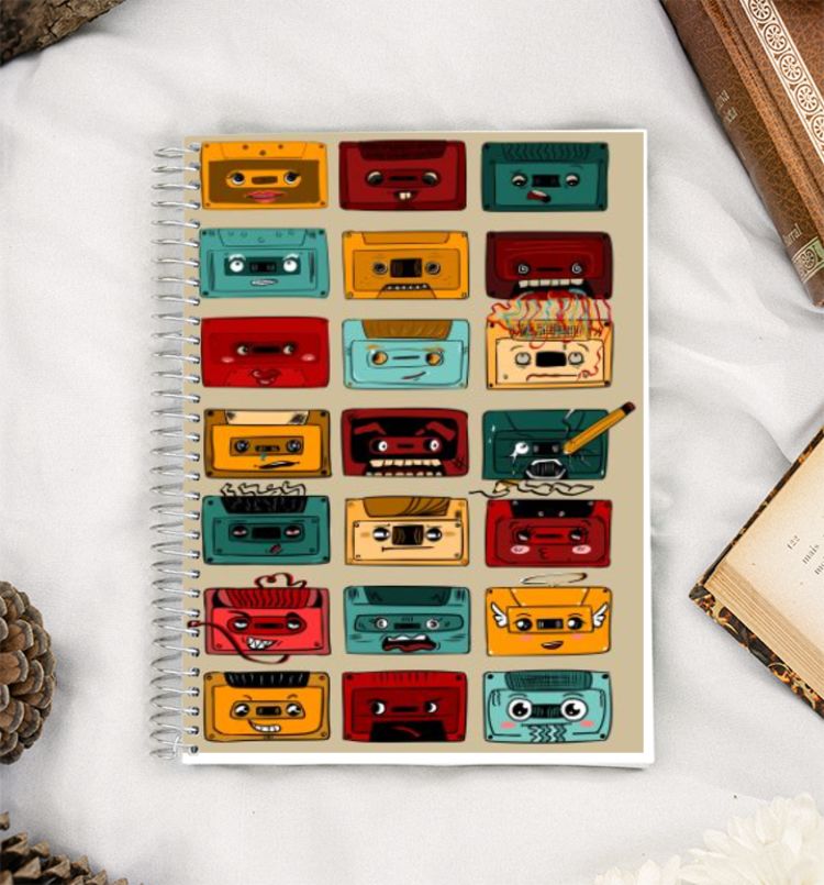 Cassette life A5 Notebook