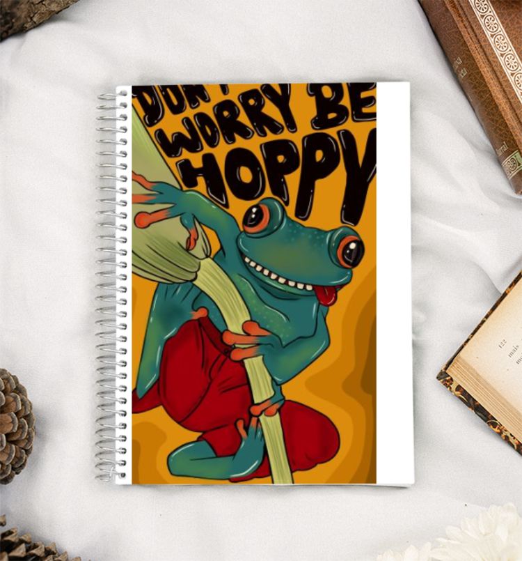 Happy Frog A5 Notebook