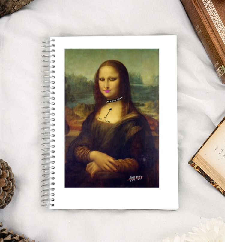 Goth Lisa A5 Notebook