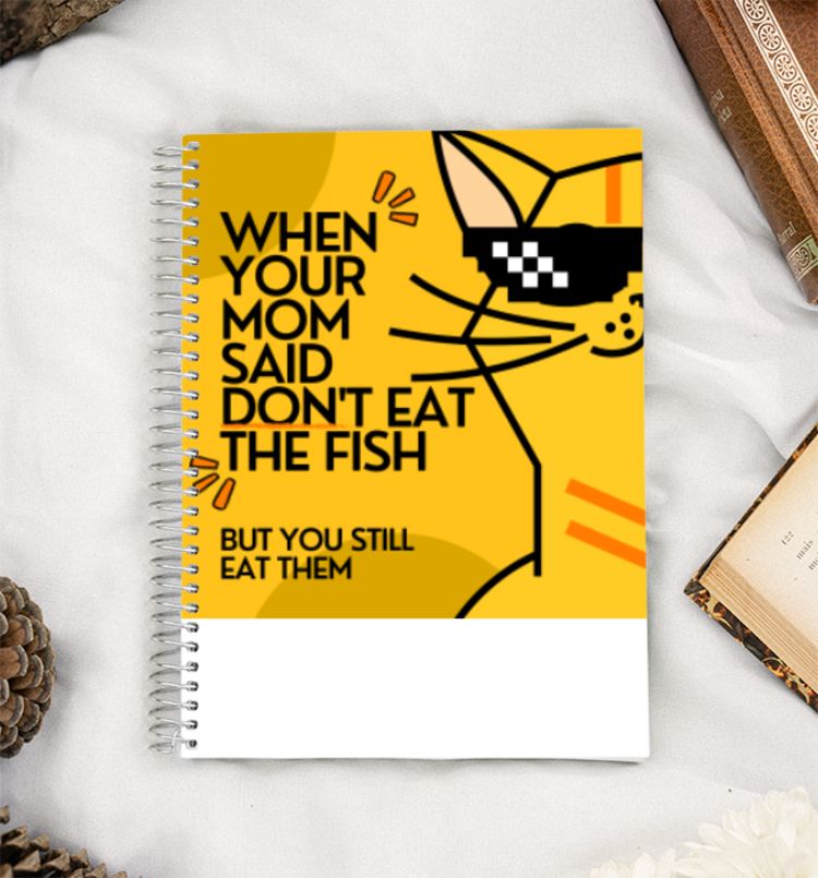 Boss Cat A5 Notebook