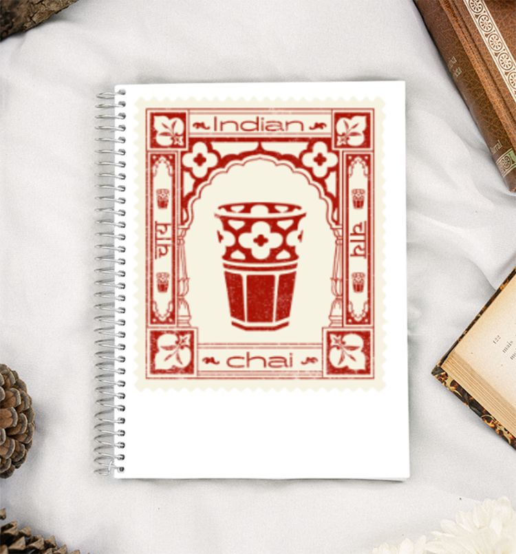 Chai Stamp A5 Notebook