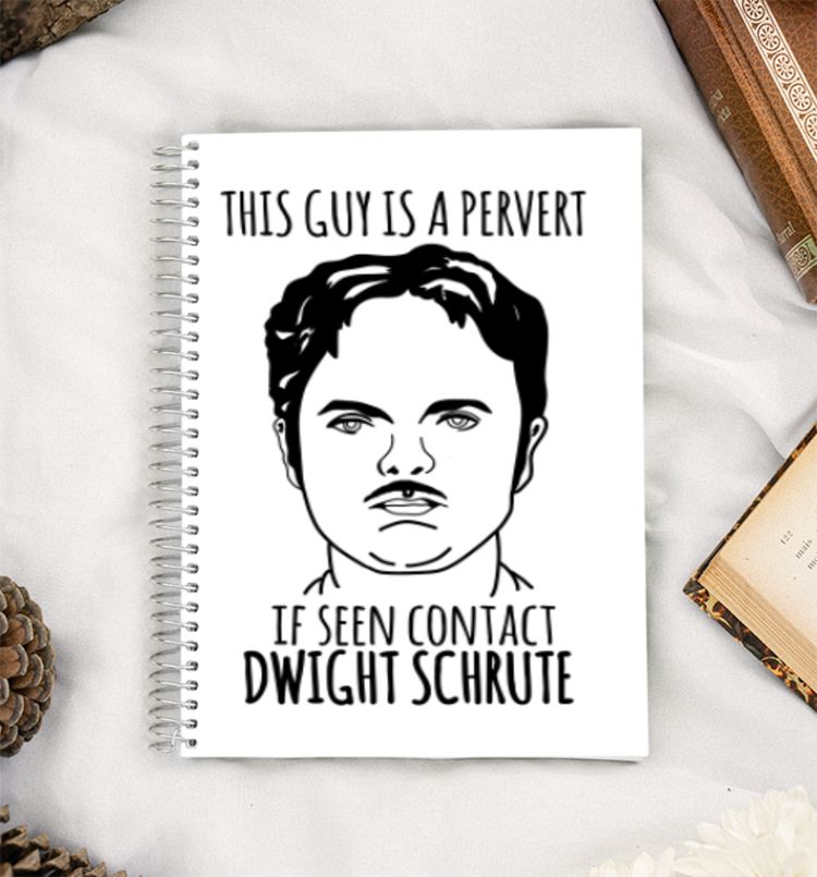 The office-Dwight schrute A5 Notebook
