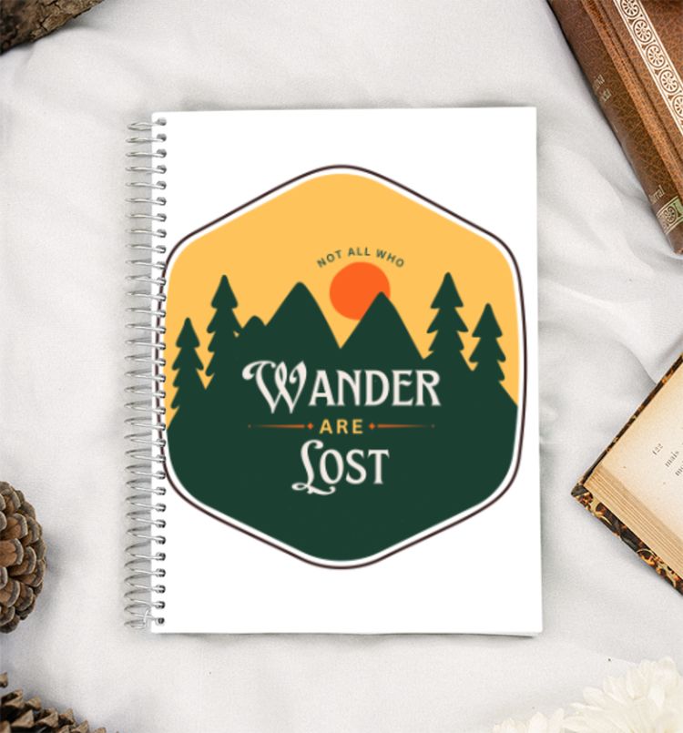 Wanderlust A5 Notebook