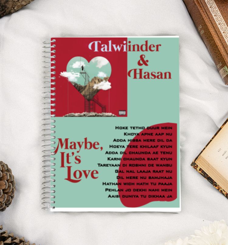 Wishes - hasan and talwiinder A5 Notebook