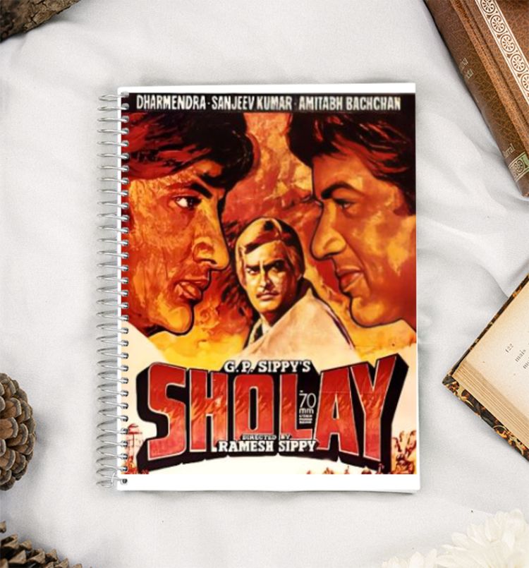 sholay A5 Notebook