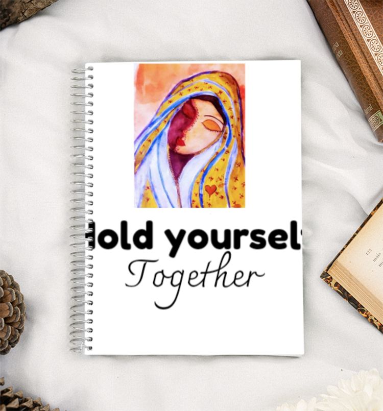 Hold yourself  A5 Notebook