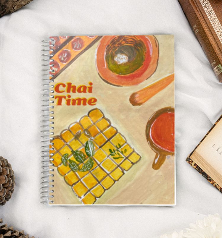 Chai Time A5 Notebook