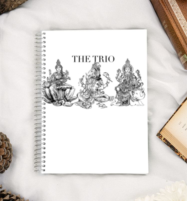 Ganesh Laxmi Saraswati A5 Notebook