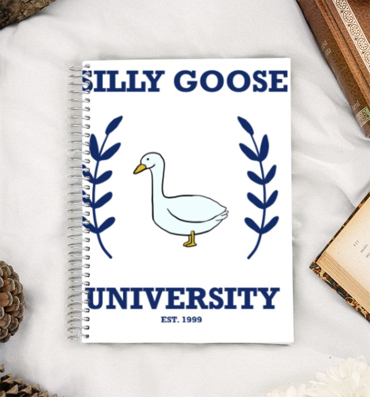 Silly goose university  A5 Notebook